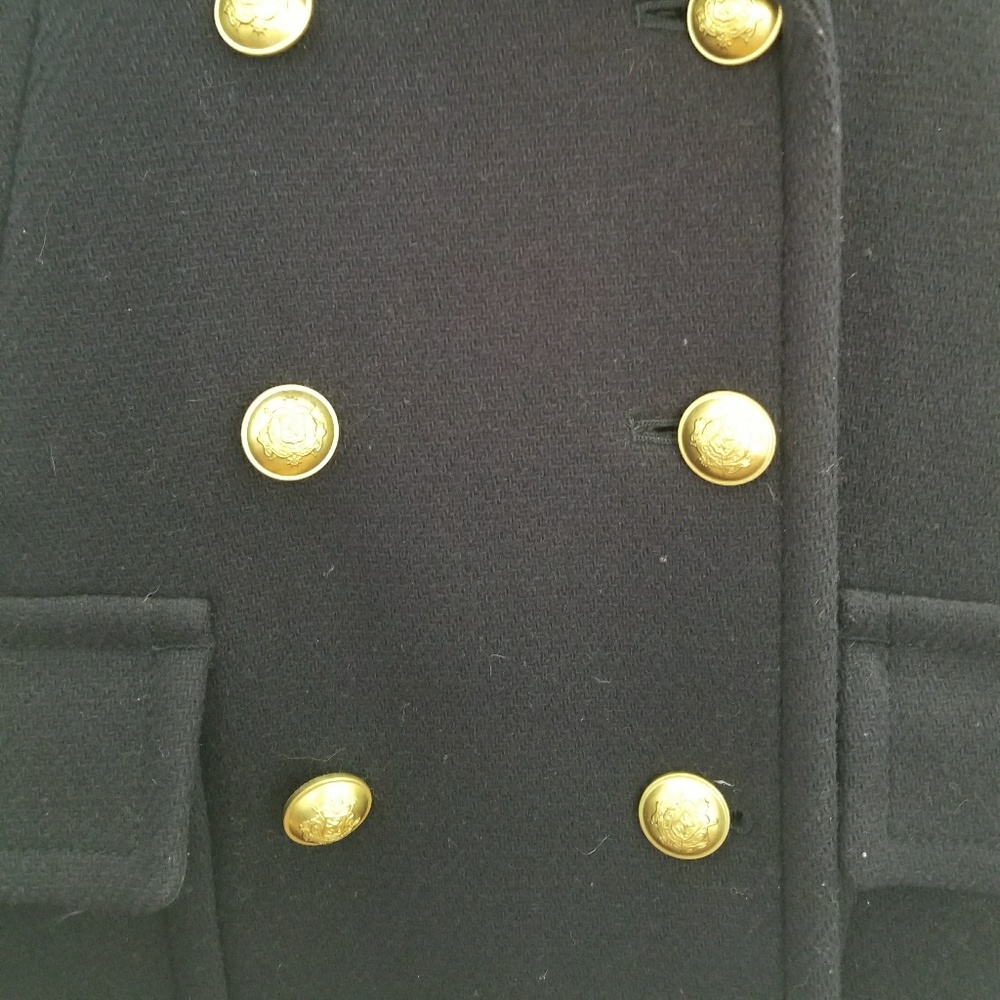 NWOT J. Crew Stadium Cloth Coat - Picture 7 of 8